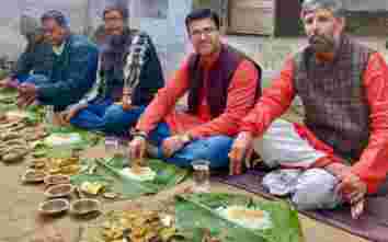 Mithila Feast In Darbhanga
